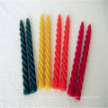 8" Spiral Wax Candle From China Factory and Supplier